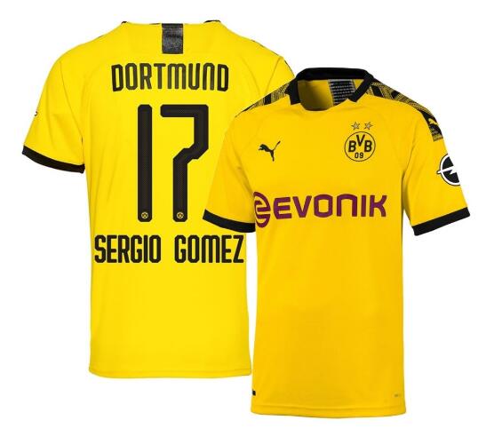 Prima divisa maglia borussia dortmund Dsergio gomez 2019-2020