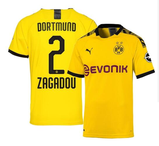 Prima divisa maglia borussia dortmund Dzagadou 2019-2020