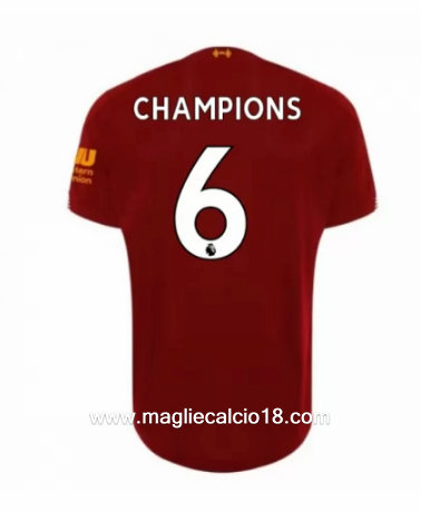 Prima divisa maglia liverpool Champions 2019-2020
