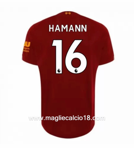 Prima divisa maglia liverpool HAMANN 2019-2020