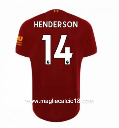 Prima divisa maglia liverpool Henderson 2019-2020