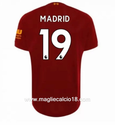 Prima divisa maglia liverpool Madrid 2019-2020