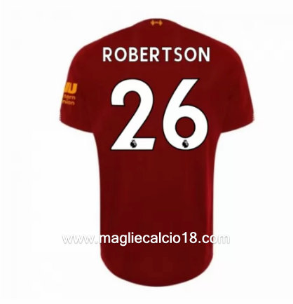 Prima divisa maglia liverpool Robertson 2019-2020
