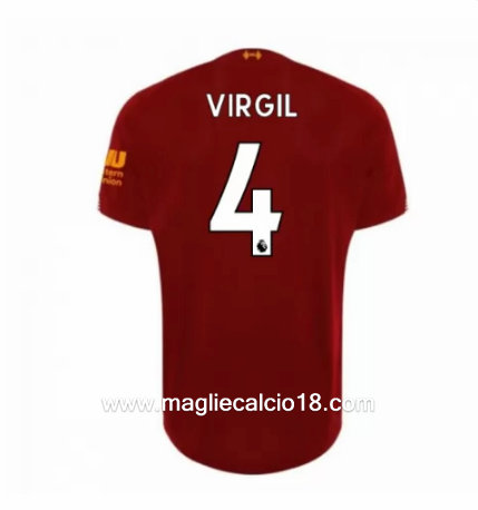 Prima divisa maglia liverpool Virgil 2019-2020