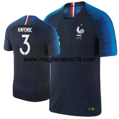 prima divisa maglia nazionale Kimpembe francia 2018/2019