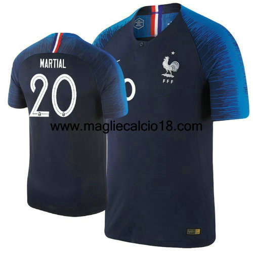 prima divisa maglia nazionale Martial francia 2018/2019