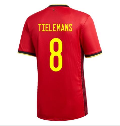 prima divisa maglia nazionale belgio Tielemans 2019-2020