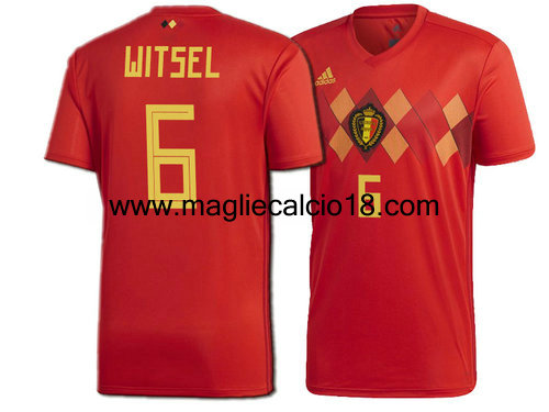 prima divisa maglia nazionale belgio Witsel 2018-2018