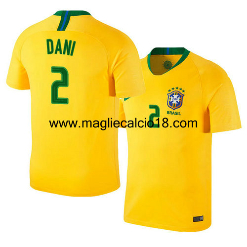 prima divisa maglia nazionale brasile Dani 2018/2019
