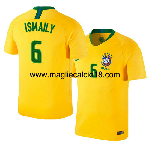 prima divisa maglia nazionale brasile Ismaily 2018/2019