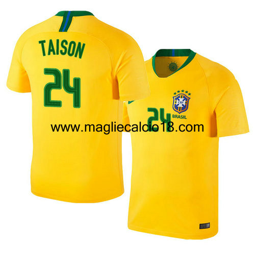 prima divisa maglia nazionale brasile Taison 2018/2019