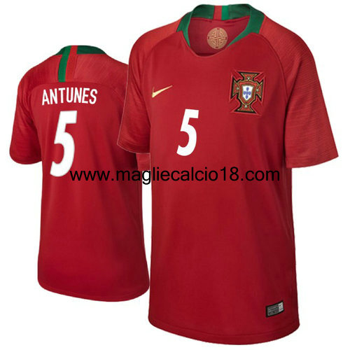 prima divisa maglia nazionale portogallo Antunes 2018/2019