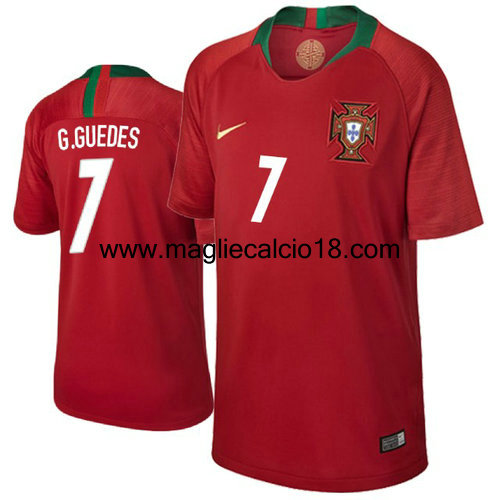 prima divisa maglia nazionale portogallo G.Guedes 2018/2019