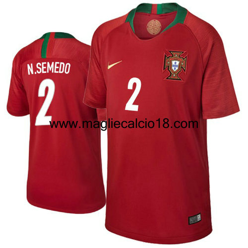 prima divisa maglia nazionale portogallo N.Semedo 2018/2019