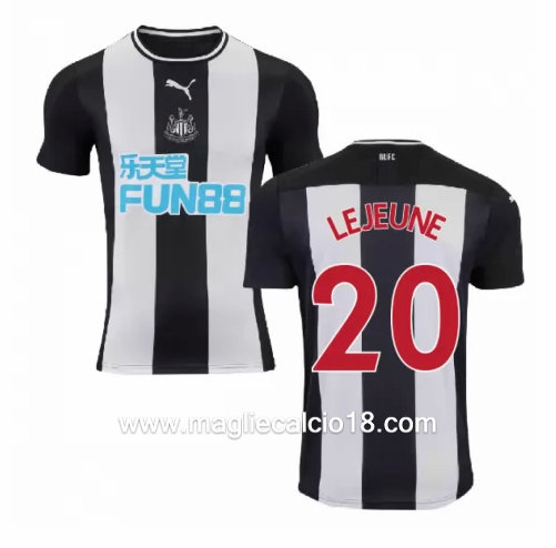 Prima divisa maglia newcastle united LEJEUNE 2019-2020