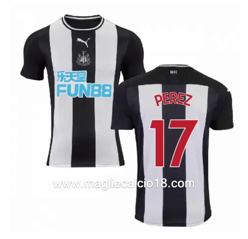 Prima divisa maglia newcastle united PEREZ 2019-2020