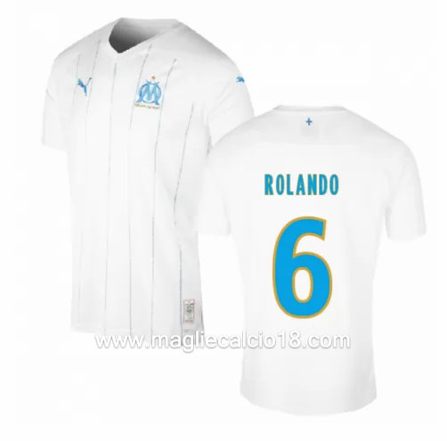Prima divisa maglia olympique marsiglia ROLANDO 2019-2020