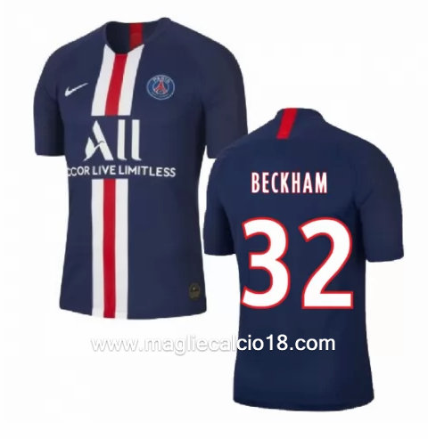 Prima divisa maglia paris saint germain BECKHAM 2019-2020