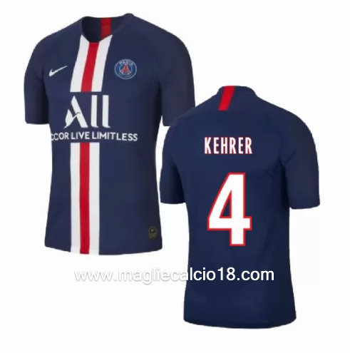Prima divisa maglia paris saint germain KEHRER 2019 2020