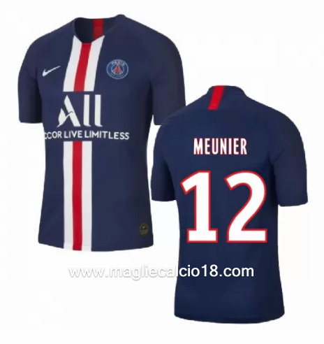 Prima divisa maglia paris saint germain MEUNIER 2019-2020