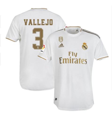 Prima divisa maglia real madrid Jesus Vallejo 2019-2020