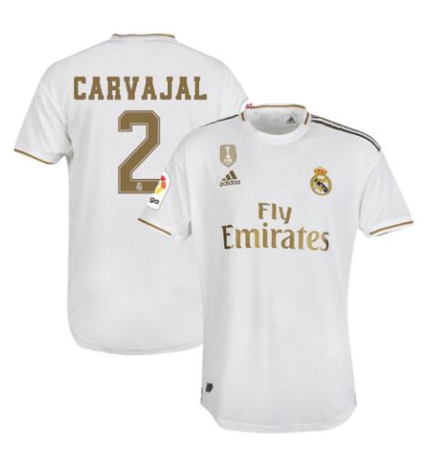 Prima divisa maglia real madrid daniel carvajal 2019-2020