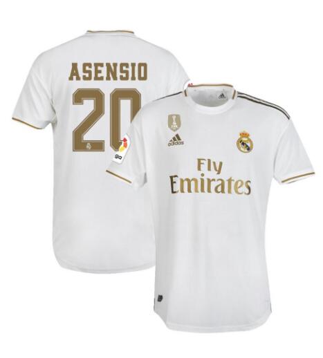 Prima divisa maglia real madrid marco asensio 2019-2020