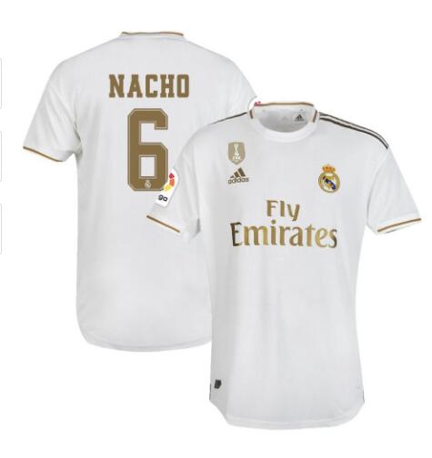 Prima divisa maglia real madrid nacho 2019-2020