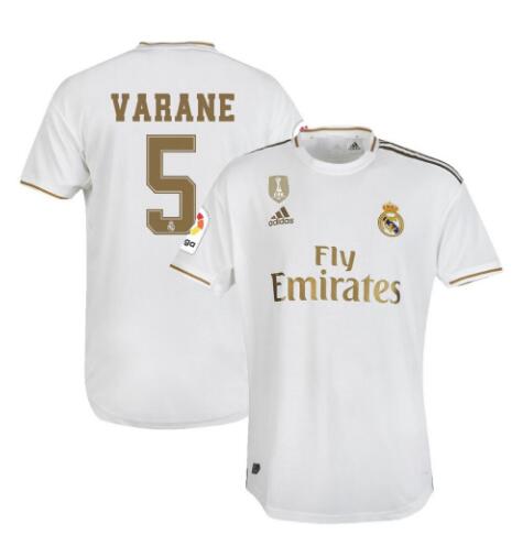 Prima divisa maglia real madrid raphael arane 2019-2020