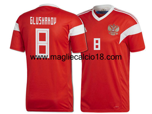 prima divisa maglia russia Glushakov 2018-2018
