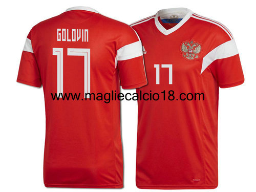 prima divisa maglia russia Golovin 2018-2018