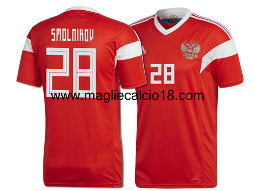 prima divisa maglia russia Smolnikov 2018-2018