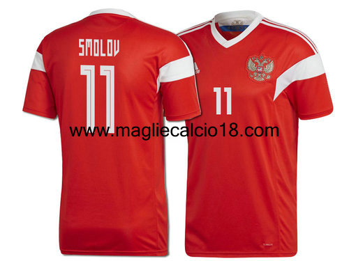 prima divisa maglia russia Smolov 2018-2018