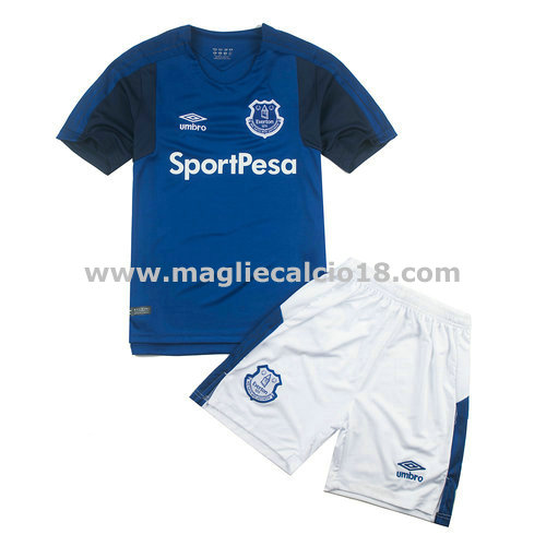 prima maglia everton bambino 2017-2018