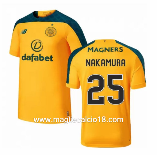 Seconda divisa maglia Celtic Fc Nakamura 2019-2020
