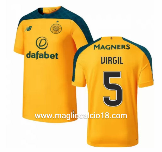 Seconda divisa maglia Celtic Fc Virgil 2019-2020