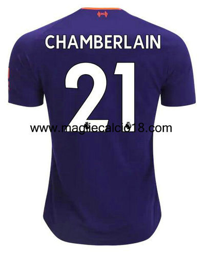 seconda divisa maglia Chamberlain liverpool 2018-2019