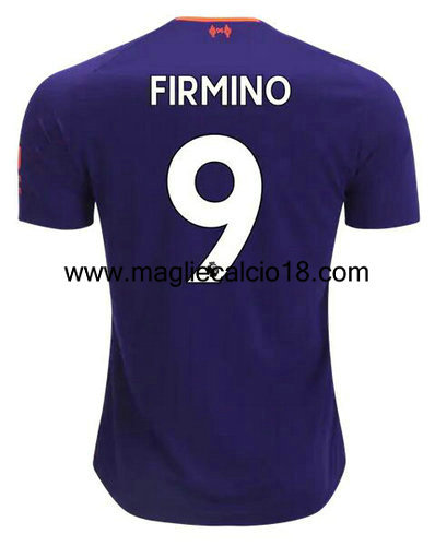 seconda divisa maglia Firmino liverpool 2018-2019