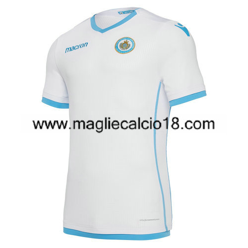 seconda divisa maglia San Marino 2018-2019