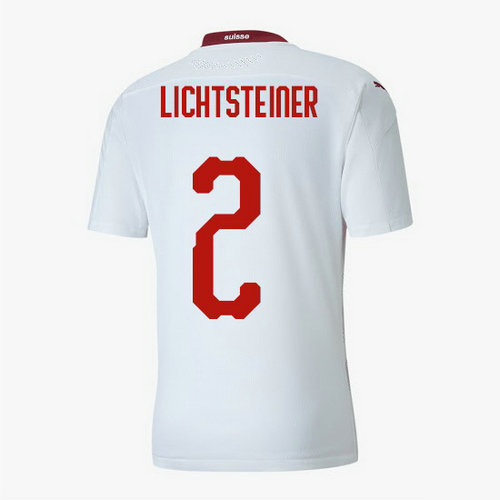 seconda divisa maglia Svizzera lichtsteiner 2020-2021