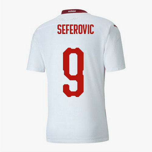 seconda divisa maglia Svizzera seferovic 2020-2021