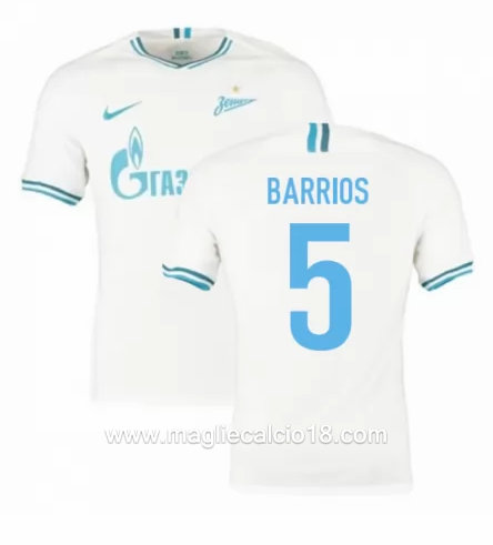 Seconda divisa maglia Zenit Barrios 2019-2020