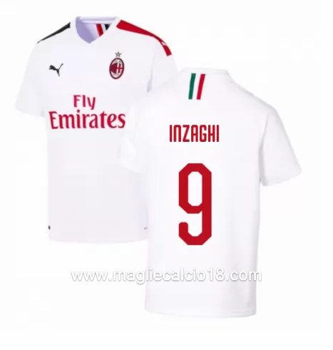 Seconda divisa maglia ac milan INZAGHI Seconda divisa 2019-2020