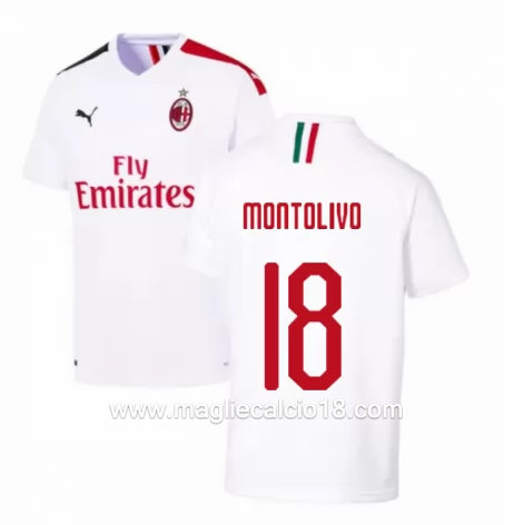 Seconda divisa maglia ac milan MONTOLIVO Seconda divisa 2019-2020