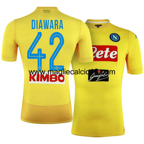 seconda divisa maglia ac napoli Diawara 2018-2018
