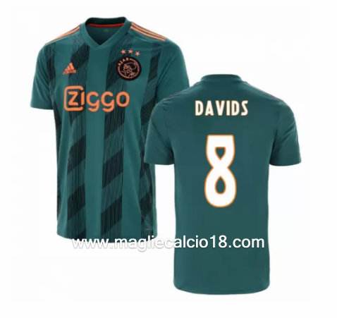 Seconda divisa maglia afc ajax DAVIDS 2019-2020
