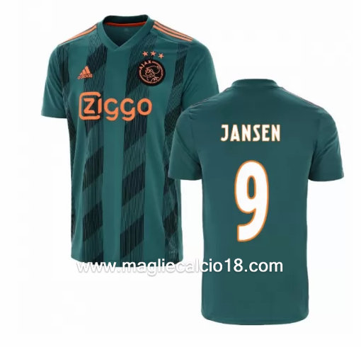 Seconda divisa maglia afc ajax Jansen 2019-2020