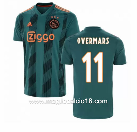 Seconda divisa maglia afc ajax OVERMARS 2019-2020