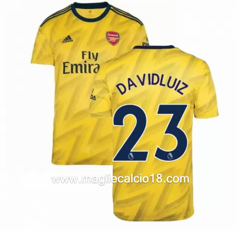 Seconda divisa maglia arsenal David Luiz 2019-2020