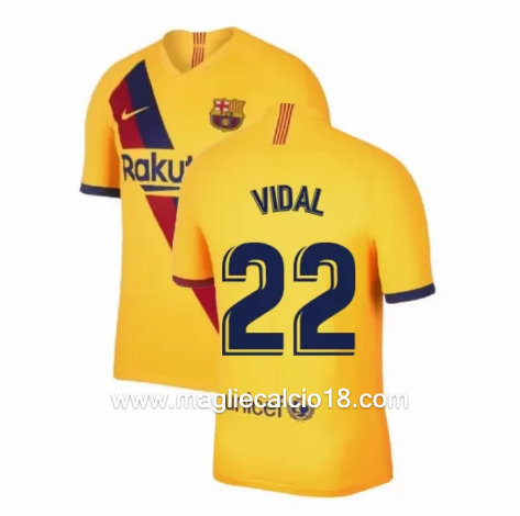 Seconda divisa maglia barcellona VIDAL 2019 2020